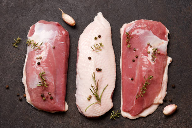 Raw poultry