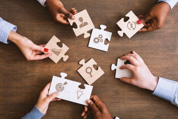 istock Cropped of international business team looking for solution 1270410916