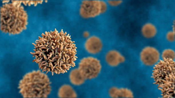 istock 3d illustration pathogenic viruses causing infection in host organism, Viral disease outbreak, virus abstract background 1270411277