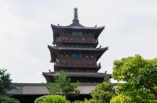 istock Wood Pagoda at Huayan Monastery 1270414001