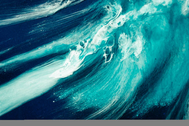 istock acrylic ink water sea storm cyan blue wave splash 1270418148