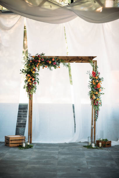 istock Arch for the wedding ceremony 1270421529
