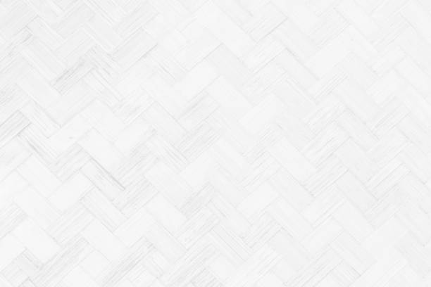 istock White texture of bamboo wall background. 1270424402