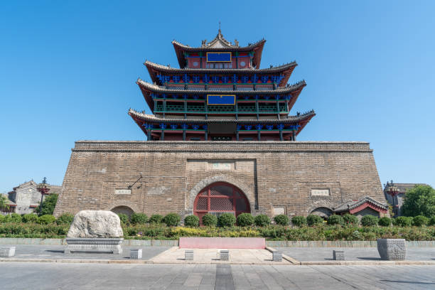 Liaocheng ancient city on the river