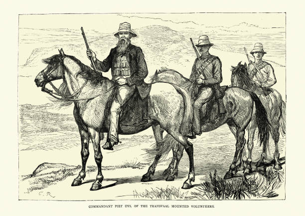 istock Commandant Piet Uys of the Transvaal mounted volunteers 1270431597