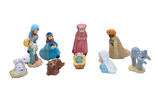 istock antique Christmas nativity scene figurines 1270449528