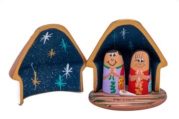 istock colorful mayan clay house with nativity scene 1270451192
