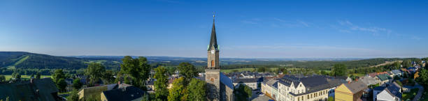 istock View over the Vogtland from Schoeneck 1270451441