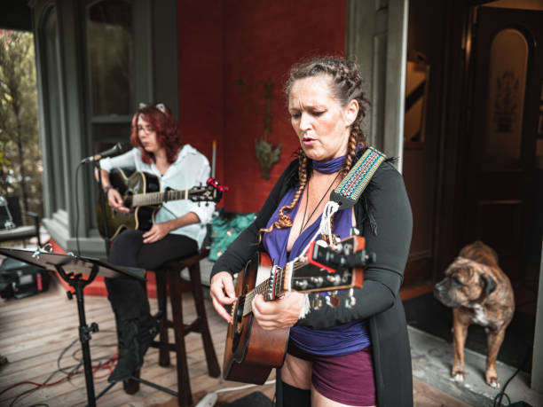 istock Female band performing outdoor 1270452142