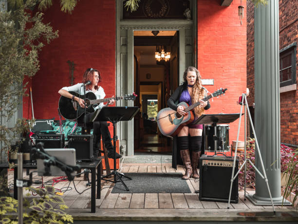 istock Female band performing outdoor 1270455045