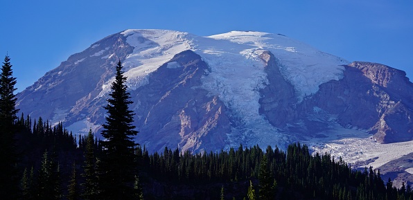 Central Washington's Cascade Range.\nMt. Rainier National Park/SE.