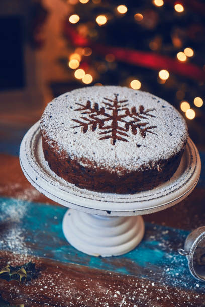 istock Christmas Cake with Dried Fruits and Nuts 1270474815