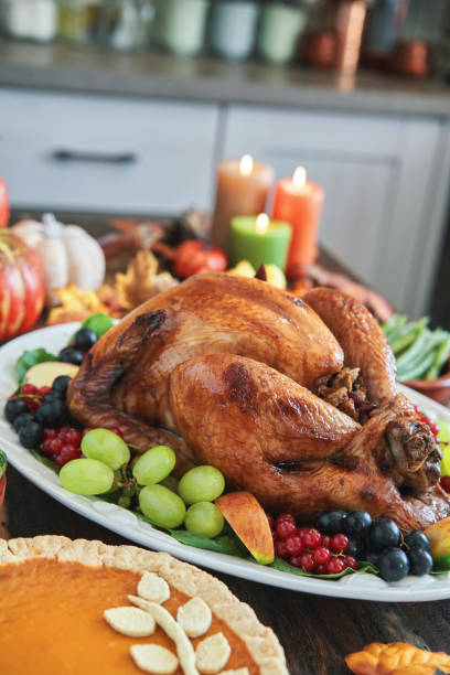 istock Stuffed Turkey for Thanksgiving Holidays 1270475190