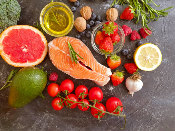 istock red fish steak,  on a concrete background 1270482156
