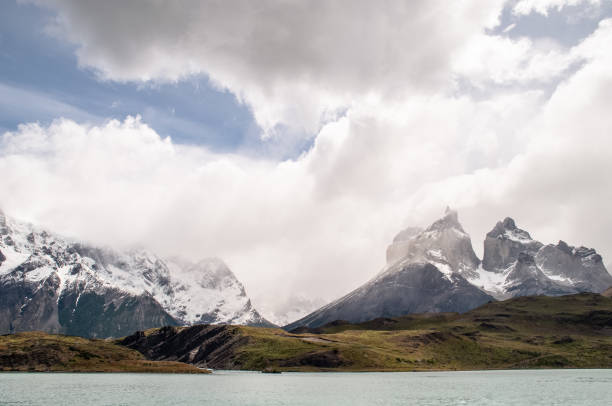 istock Mirroring the sky in a lake in Chile 1270486825