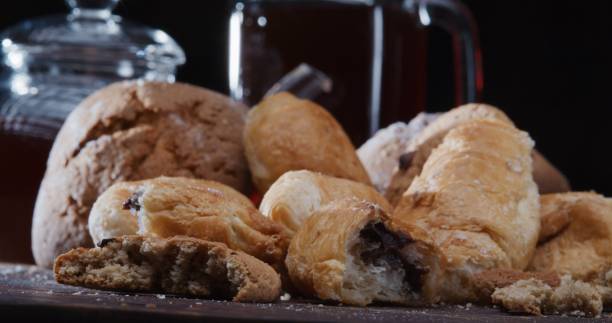 istock Various baked pastry items. Close-up 1270504970