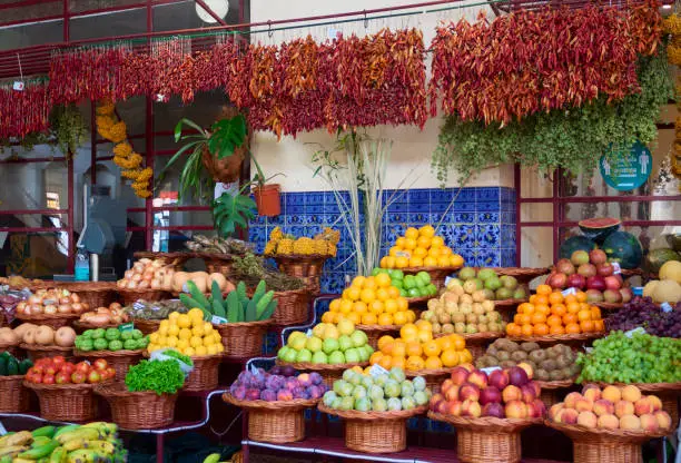 Photo of Fruits in a Funchal Market