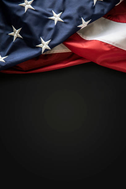 istock Election Day American Flag on Black Chalkboard 1270515397