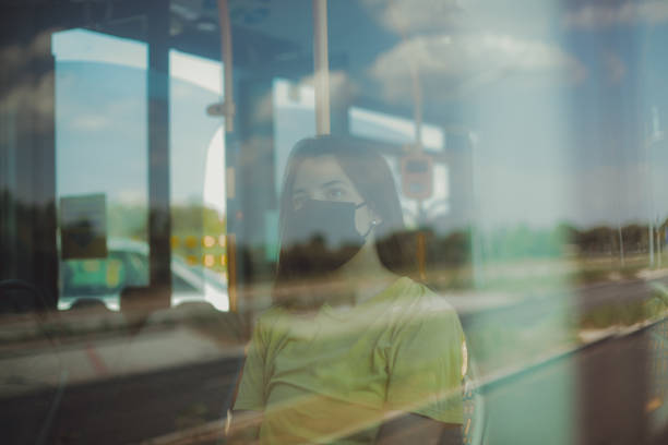 istock Lost in thoughts in public transport 1270526813