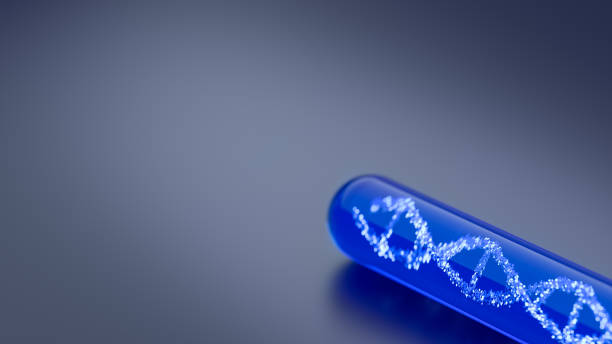 istock Test tube with DNA 1270526955