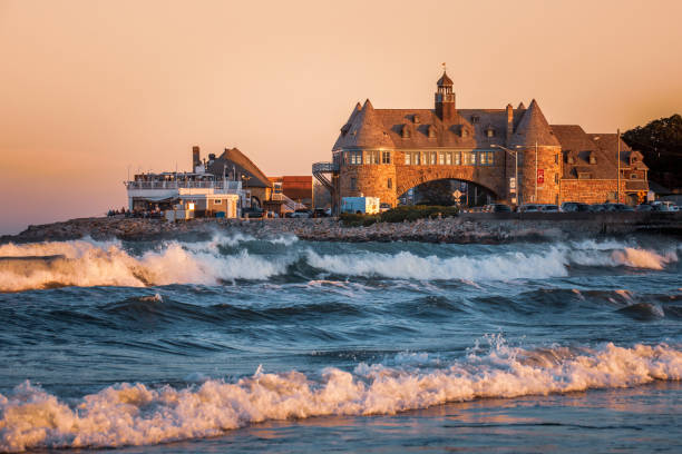 torres narragansett - rhode island fotografías e imágenes de stock