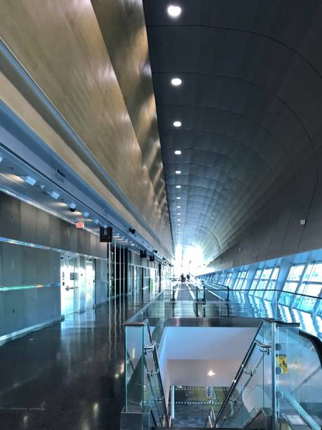 istock Empty airport transit zone due to coronavirus outbreak travel restrictions 1270541366