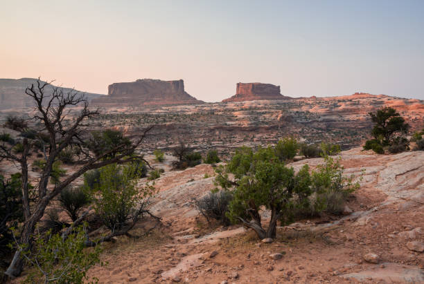 istock Rocks landscape in summer sunset 1270553810