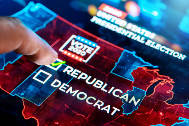 istock Vote for republican party. 2020 Election 1270558777