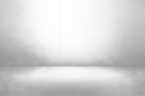 Grey Gradient abstract room studio used for background and display your product