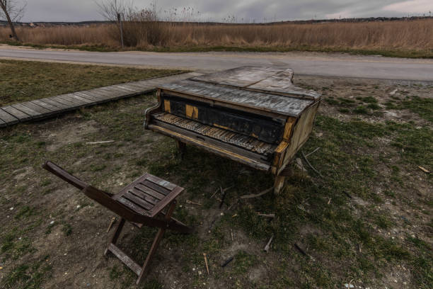 istock old piano with a chair view from above 1270561700