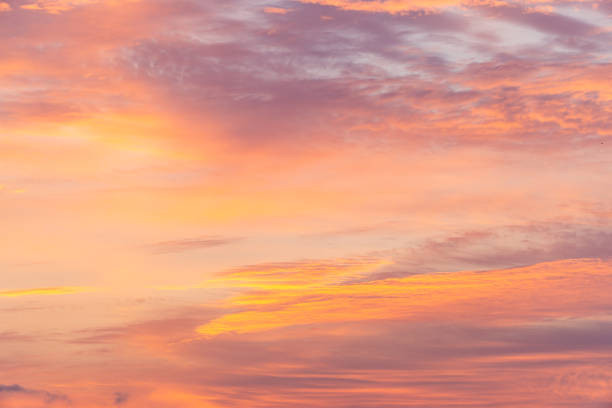 istock Fiery Clouds in Morning Sky After Sunrise 1270566866