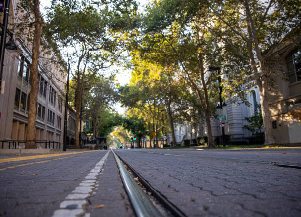 Railroad in Downtown Sacramento