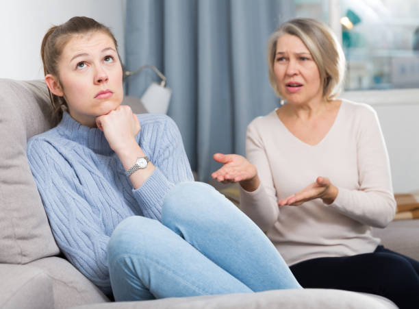 istock Girl turned away after quarrel 1270572501