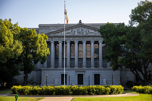 Historic Maricopa County court house and city hall in the downtown core of Phoenix Arizona USA