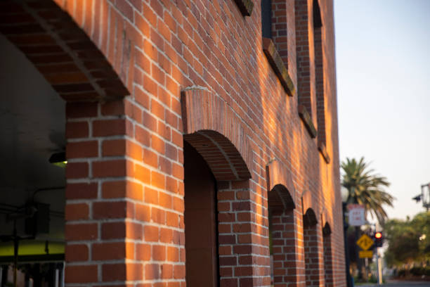 Brick Parking Structure in downtown Sacramento, California
