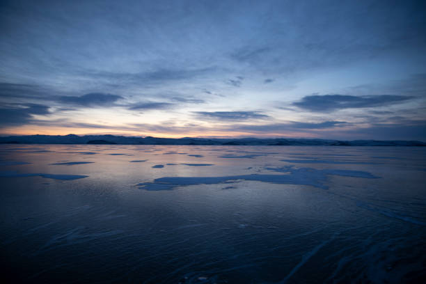 istock Icy Baikal environment in winter 1270582914