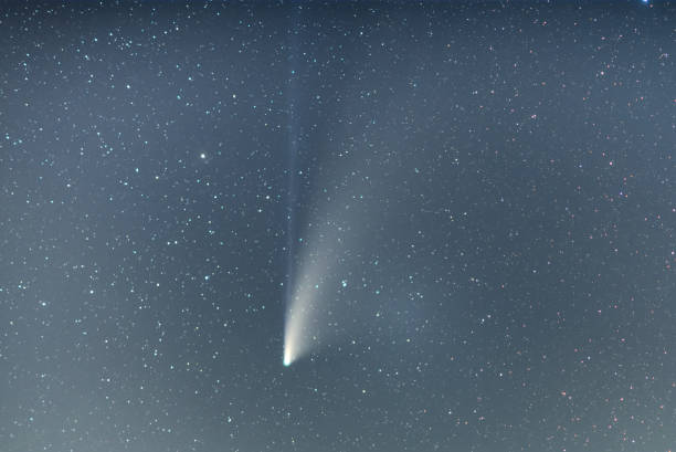 istock Comet C/2020 F3 Neowise in night starry sky 1270583116
