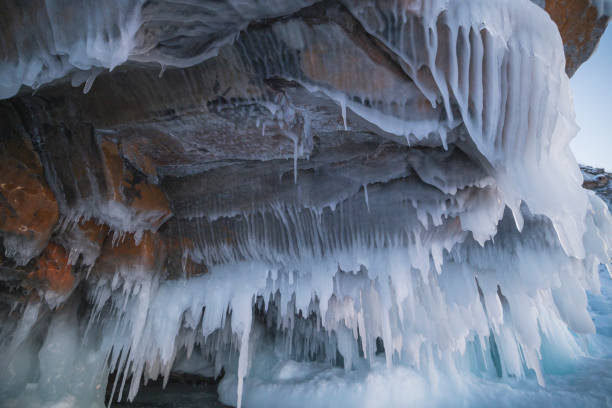 istock Icy Baikal environment in winter 1270584481