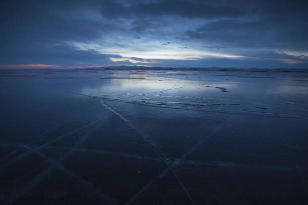 istock Icy Baikal environment in winter 1270584541