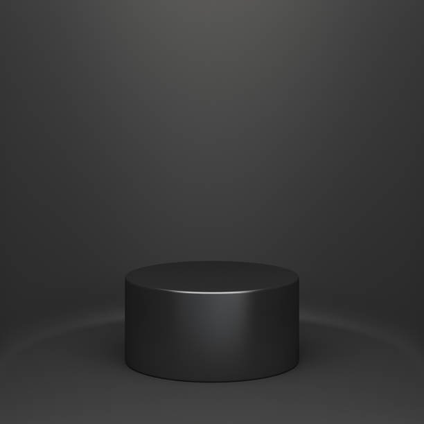 istock Black Friday podium, product display mock up on studio lighting background. 3D rendering illustration. 1270586149