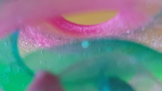 istock Pink and green abstract 1270586282