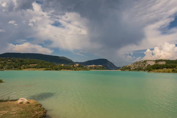 istock Castel San Vincenzo, Isernia, Molise. The lake. 1270591630