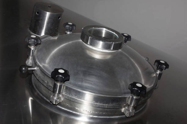 istock metal lid from the production beer tank 1270594987
