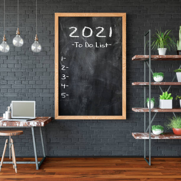istock 2021 To Do List on Black Board 1270608456