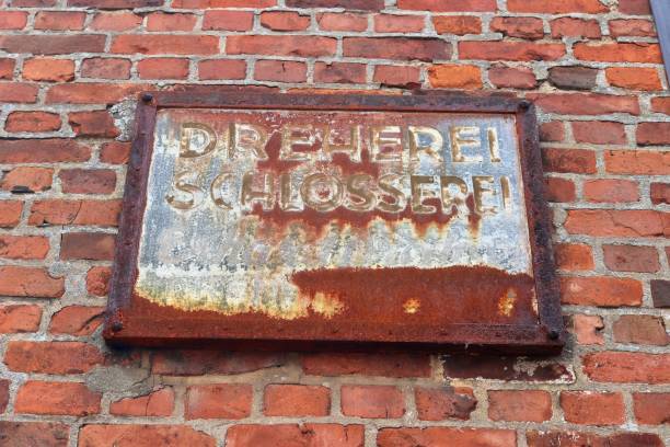 istock Old brick wall. Texture of old weathered brick wall panoramic background 1270615662