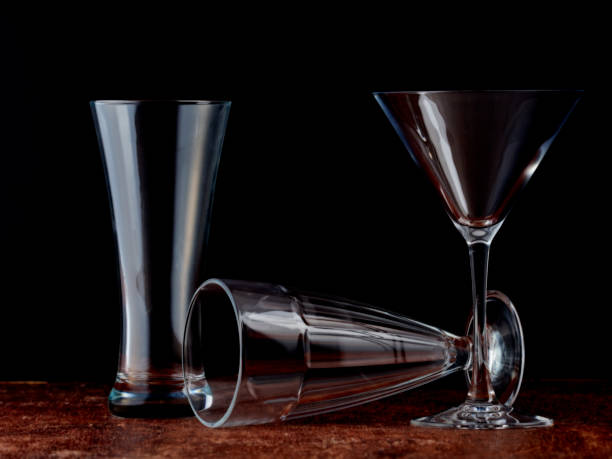 istock Group of crystal glasses 1270620558