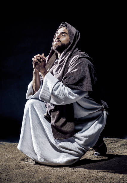 istock Jesus Christ praying to God. 1270625072