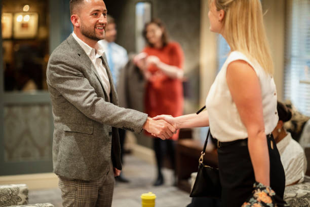 istock Arriving at a Business Meeting 1270628560