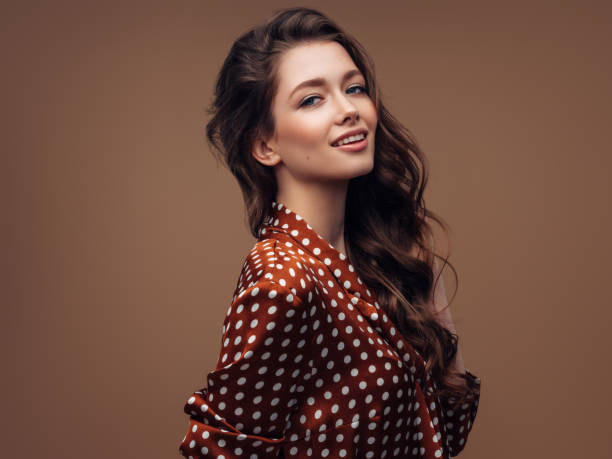 istock Woman with curly hairstyle 1270652863