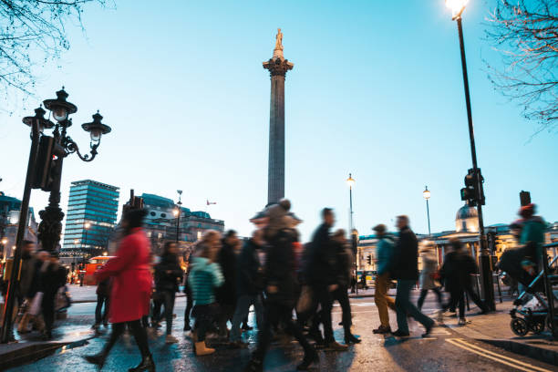 istock People crossing in Trafalgar Square 1270654739